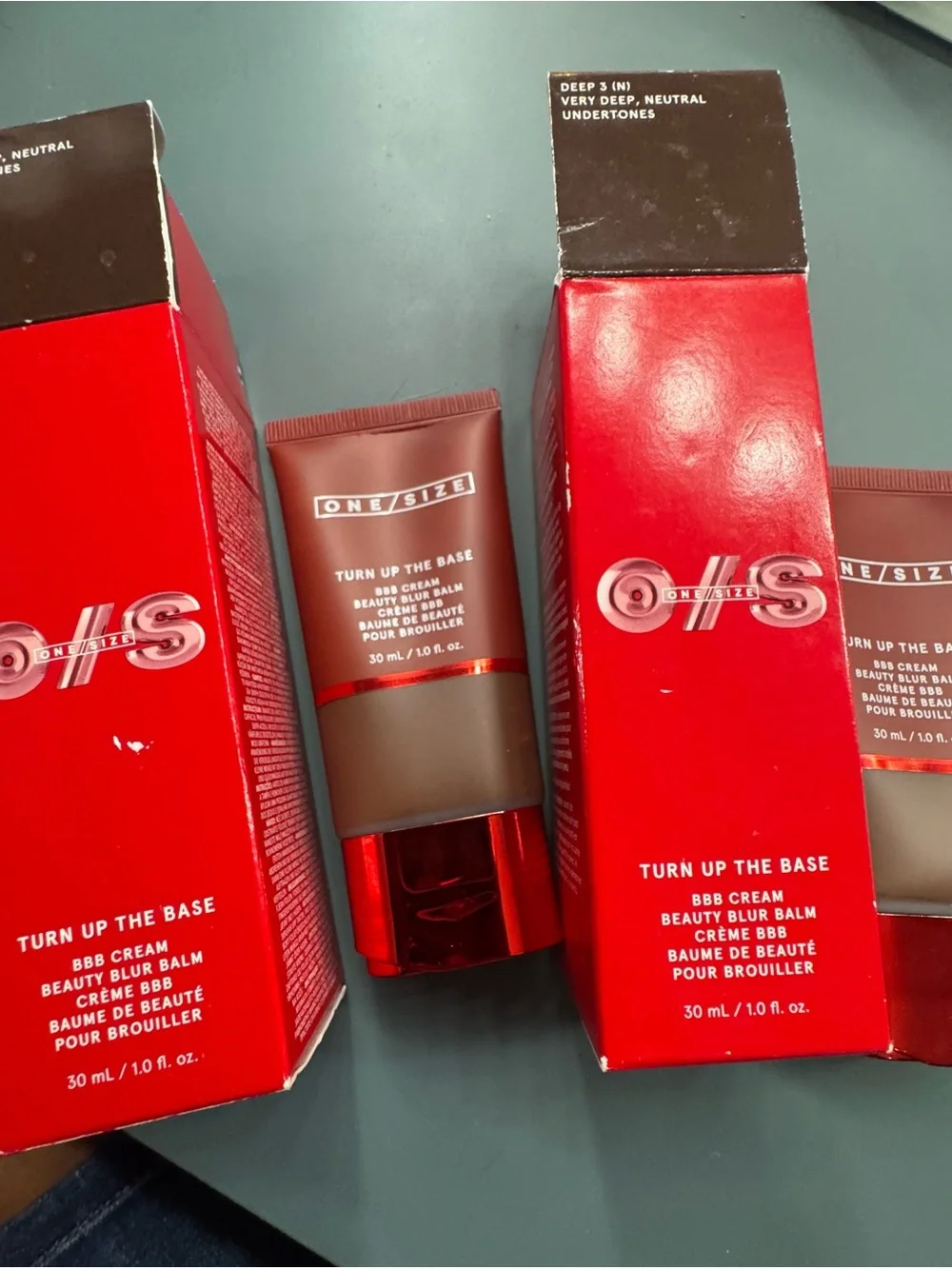 ONE/SIZE Turn Up The Base BBB Cream - Bright Red Retail Boxes